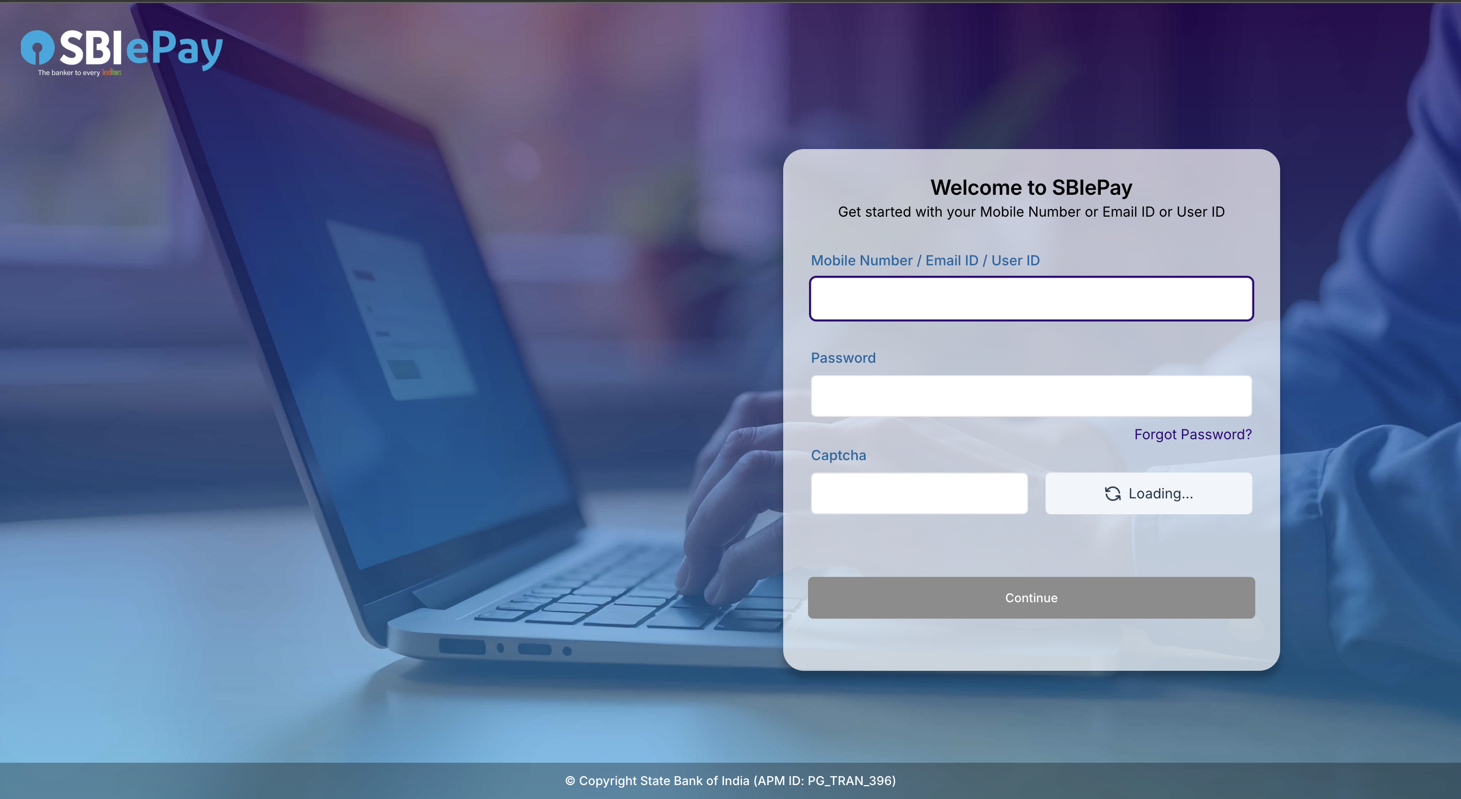 SBI Epay Merchant Panel 2.0